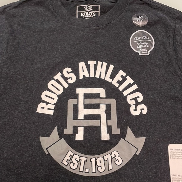 *NEW* ROOTS athletic long sleeve shirt - Picture 3 of 6